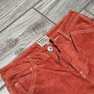 Fivestar General burnt orange corduroy women 0/24 utility pant